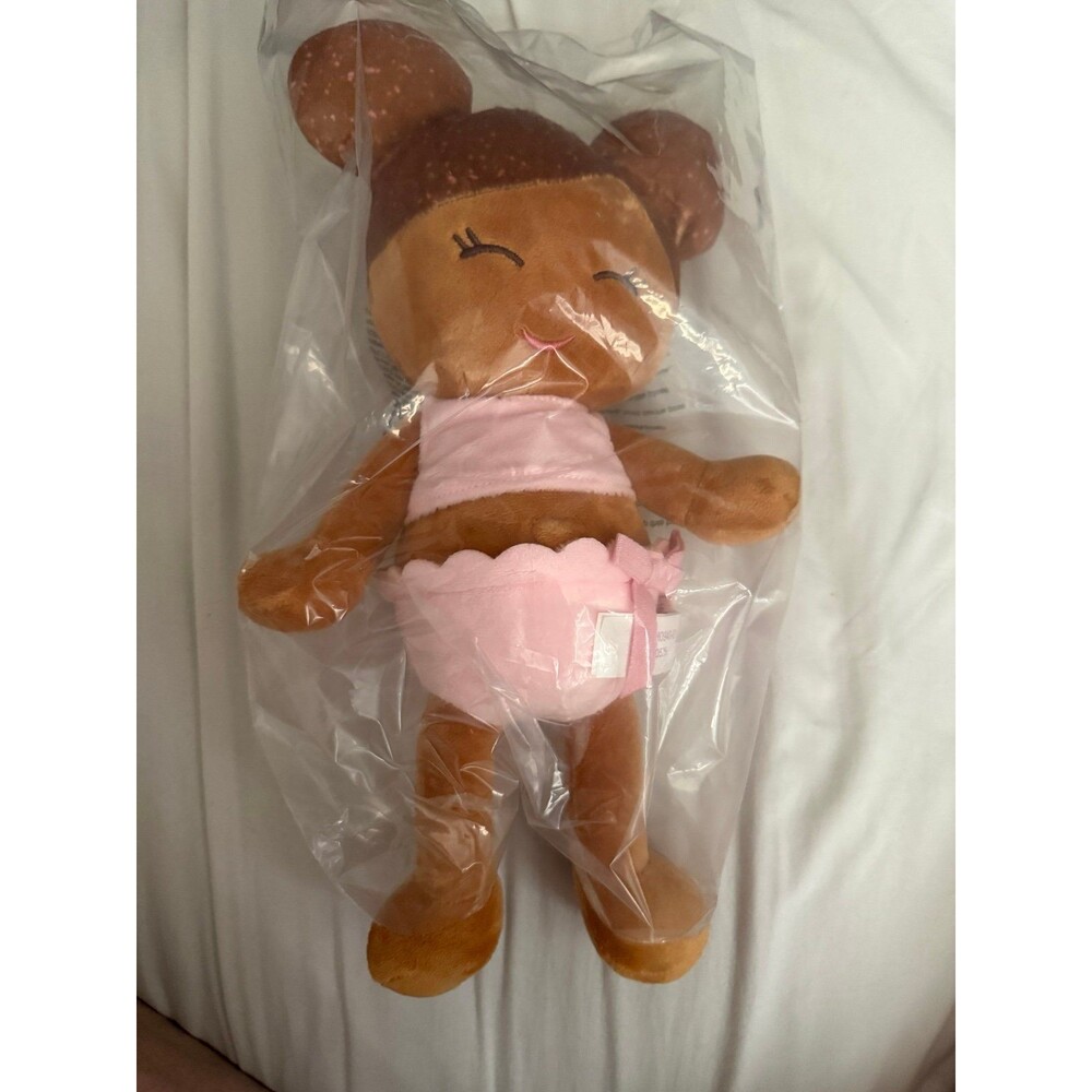 African American doll bath time made to get wet kids